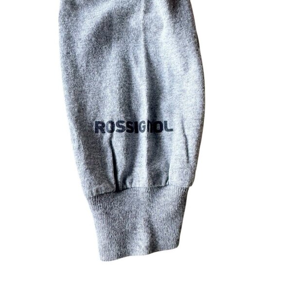 Rossignol Cyrus Men's Sz L Gray Long Sleeve Tee Shirt Rooster Logo On Front - Picture 6 of 9